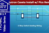 Lutron 3 Way Dimmer Switch Wiring Diagram Diy 3 Way Switch Lutron Caseta Wireless Dimmer Install with No