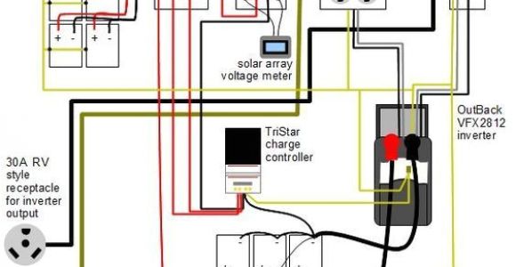 Off Grid solar Power System Wiring Diagram Wiring Diagram for This Mobile Off Grid solar Power System Including