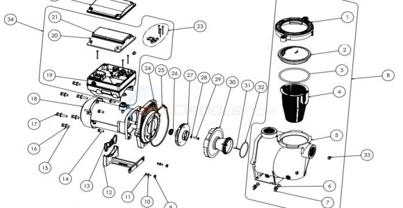 Pentair Intelliflo Wiring Diagram Pentair Intelliflo 2 Vst Variable Speed Pump Parts Inyopools Com