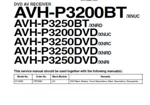 Pioneer Avh X390bs Wiring Diagram Pioneer Avh X2800bs Wiring Diagram Pioneer Avh X2800bs Wiring