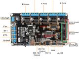 Reprap Wiring Diagram Sainsmart 2 In 1 3d Printer Controller Board for Reprap Arduino