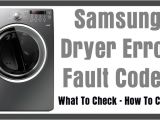 Samsung Dryer Wiring Diagram Samsung Dryer Error Codes What to Check How to Clear