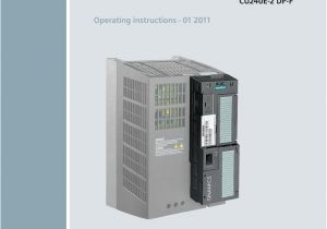 Siemens G120 Wiring Diagram Siemens Sinamics G120 Operating Instructions Manualzz Com