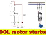 Single Phase Dol Starter Wiring Diagram Electrical Contactor Diagram Wiring Diagram