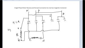 Single Phase forward Reverse Wiring Diagram Single Phase Motor Wiring Diagram forward Reverse Best Of Single