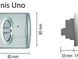 Somfy Switch Wiring Diagram somfya Inis Uno or Inis Duo Cartridge Switch with Wirecover Plate