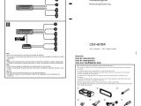 Sony Cdx Gt930ui Wiring Diagram sony Cdx 4270r Manuale D istruzioni Pdf Manualsmania