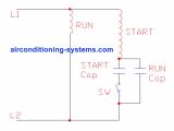 Start Run Capacitor Wiring Diagram Air Conditioner Motors