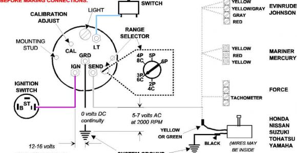 Suzuki Outboard Wiring Diagram Outboard Tach Wiring Diagram Wiring Diagram Options