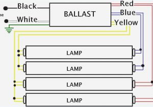 T12 to T8 Conversion Wiring Diagram 4 Lamp T8 Ballast Wiring Diagram Wiring Diagram Show