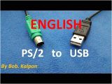 Usb to Ps2 Wiring Diagram Ps2 to Usb How to Convert A Mouse Ps 2 Youtube