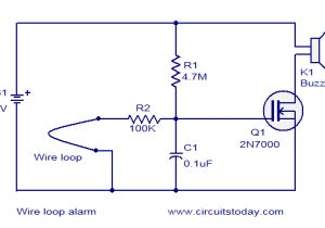 Wire Loop Game Circuit Diagram Pontiac Alarm System Circuit Diagram Signalprocessing Circuit