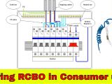Wiring A Shed From A House Diagram How to Wire Rcbo In Consumer Unit Uk Rcbo Wiring Youtube
