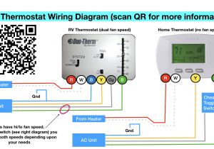 Wiring Diagram for Ac thermostat Rv Furnace Wiring Diagrams Wiring Diagram