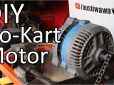 Wiring Diagram for Car Alternator Converting A Car Alternator Into A Go Kart Motor Youtube