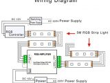 Wiring Diagram for Led Strip Lights Amazon Com Supernight Dc 12v to 24v 12a Led Strip Lights 3