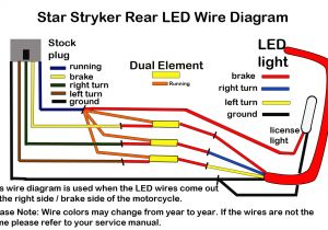 Wiring Diagram for Led Tail Lights Led Rear Tail Light Wiring Diagram 210 Wiring Diagram