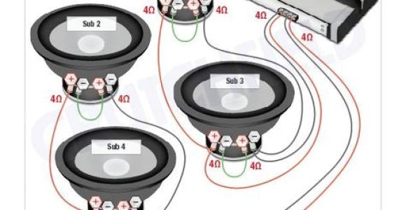 Wiring Diagram for Subwoofers Subwoofer Wiring Diagrams Subs Car Audio Subwoofer Box Design